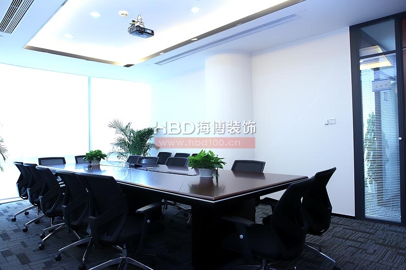 天河萬菱匯辦公室裝修 會(huì)議室設(shè)計(jì)