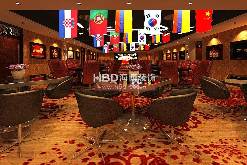 鼎盛棋牌室設(shè)計