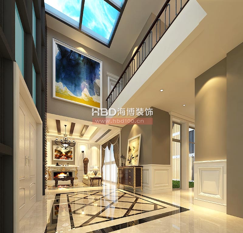 玖瓏湖別墅裝修前廳設計.jpg 玖瓏湖別墅裝修前廳設計.jpg