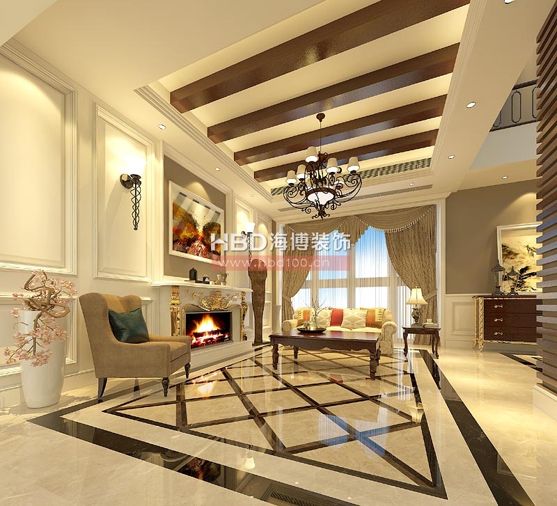 玖瓏湖別墅裝修會客廳設計.jpg 玖瓏湖別墅裝修會客廳設計.jpg