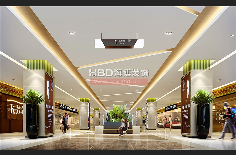 渤海家居購物商場裝修設(shè)計