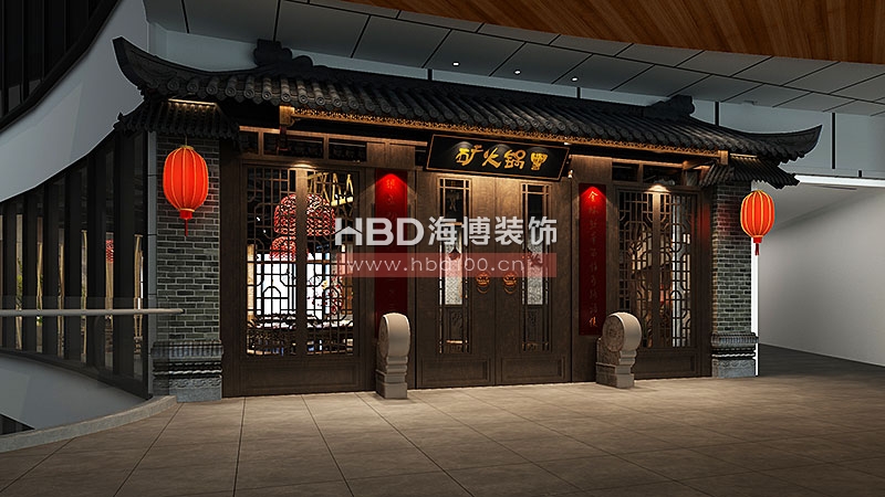 餐廳裝修設(shè)計,火鍋餐廳裝修設(shè)計,廣州裝飾公司,海博裝飾.jpg