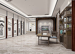 現(xiàn)代中式風(fēng)格辦公室設(shè)計裝修方案分享