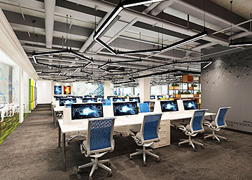 分享廣州辦公室裝修怎么做通風效果好？